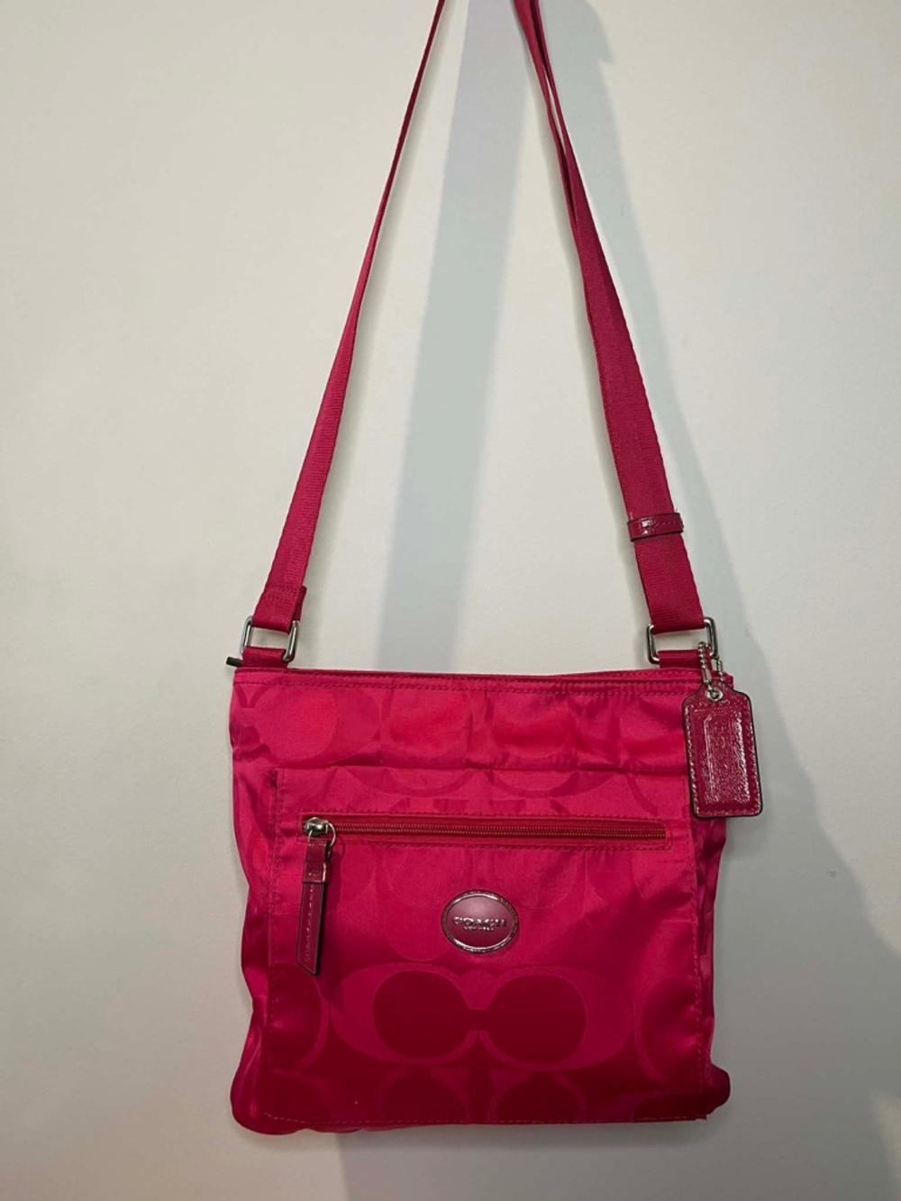 Hot pink Coach Bag